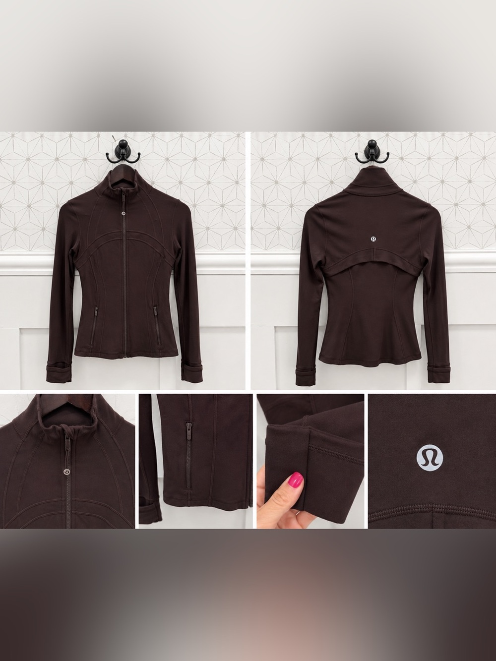 Lululemon Define Jacket Nulu Sequoia Size 4 - Picture 2 of 2